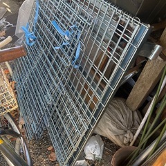 網パレット　スチールパレット　メッシュパレット　産廃パレットの画像