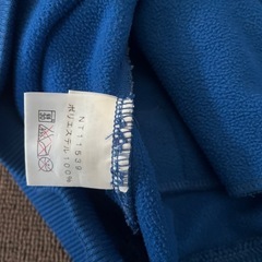 ノースフェイスパーカー　ブルー　メンズMの画像