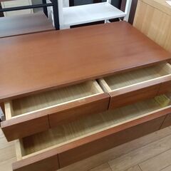 ★リユースのサカイつくば店★TK7662  ローチェスト ブラウン H71×D46×W80 クリーニング済みの画像