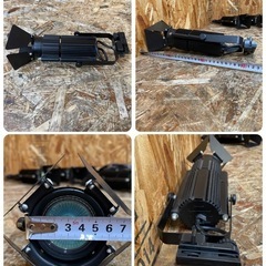 C(7757) スポットライト 6個 ダクトレール用 パンドア付き 照明器具 電気 ライト 業務用 店舗用の画像