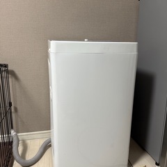 Haier 5.5kg 洗濯機 給水、排水ホース付の画像