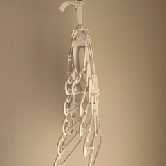 子供用　物干し　ハンガー　折りたたみの画像