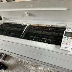 ②パナソニック ルームエアコン クーラー 冷房2.2kw 暖房2.2kw CS-228CFR-(W) CU-F228Cの画像