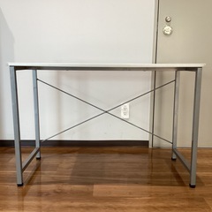 シンプルワークデスク【町田市再生家具】　252649の画像