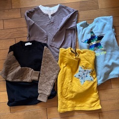 男の子130子供服の画像