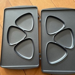 14日迄！ラノー　着脱式ホットサンドW3枚組(ステンレス)の画像