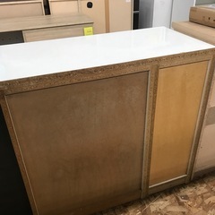 ジャングルジャングル貝塚店　レンジ台　ハーフレンジ台　白　ホワイト　引き出し　中古　貝塚市　二色浜の画像