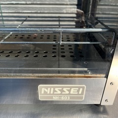 2021年製 ニッセイ アンナカ ニチワ電機 ホットショーケース 温蔵 保温 温め NH-603 後ろ引戸の画像