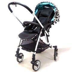 0220526745■ピジョン Runfee ef ランフィエフ ベビーカー プリズムモノクロの画像