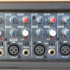 Behringer パワードミキサー 最大2 x 250W 高品質マイクプリアンプ 超軽量 FX搭載 PMP550Mの画像