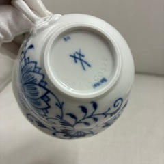 【ジャングル守口店】マイセン ブルーオニオン ペアコーヒーC&Sの画像