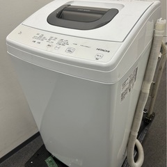 2024年製　美品★日立　全自動洗濯機　NW-50J 5キロ洗濯機の画像