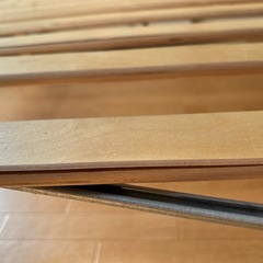 非対面　IKEA セミダブルベッド＋マットレスの画像