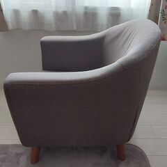 ニトリ　一人用ソファの画像