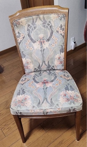 クラッシック家具　カリモク　ドマーニ　レトロ　アンティーク　椅子4台まとめて
