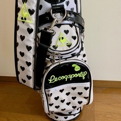 【受け渡し者決定 】【レディース】初心者用ゴルフクラブ&キャディバッグセット　ルコック　St.AndrewsLINKSの画像