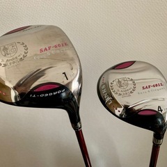 【受け渡し者決定 】【レディース】初心者用ゴルフクラブ&キャディバッグセット　ルコック　St.AndrewsLINKSの画像