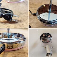 昭和レトロ ツインバード テーブルランプ 卓上照明 タッチライト タッチセンサー　/MJ-1326 2Fの画像