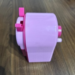 鉛筆削り　手動　ピンクの画像