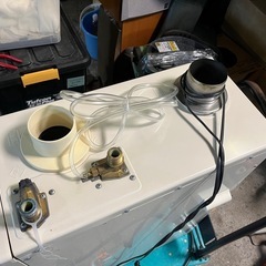 NORITZ ノーリツ 石油小型給湯器 OQB-3704FF ボイラー 2017年2月製 リモコン付属 屋内で取り外し前まで使ってました！　稼働品 中古品　④の画像