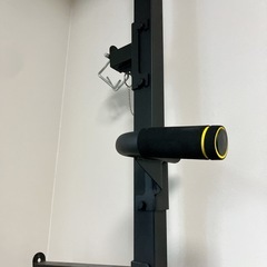 WASAI(ワサイ) マルチジム 多機能・ハーフラック パワーケージ ホームジムシステム 高耐重 懸垂/ベンチプレス/スクワット 筋力トレーニング バーベルスタンド ホームジムシステム ラットプルダウン/シーテッドロー ケーブルタワーの画像