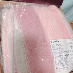 新品未使用　YUASA 洗える電気敷毛布 YCB-401Sの画像