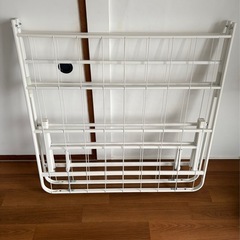 ZINUS SmartBaseパイプベッドフレーム 折りたたみシングルベッド　ホワイトの画像