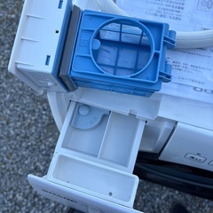 SHARP  ドラム式洗濯乾燥機 プラズマクラスター コンパクトタイプ 自動お掃除 洗濯7kg/乾燥3.5kg 左開き ES-S7H-WL 2023年製 の画像