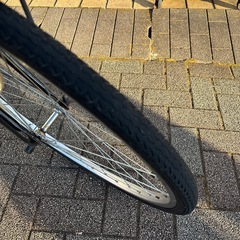 【整備品】26インチ自転車　ブラック  ￥7000の画像