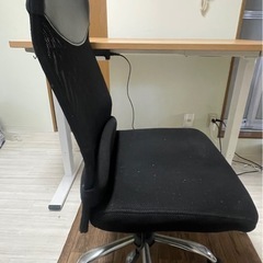 【床傷つけ防止シート付】オフィスチェアの画像