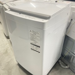 北九州市内配送無料　保証付き 東芝全自動洗濯機 ピュアホワイト AW-10M7 [洗濯10.0kg /簡易乾燥(送風機能) /上開き]の画像