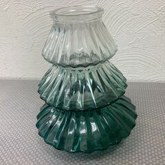 【お売りします】 クリスマスグラス　ブルークリア　キャンドルの画像