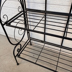 折りたたみ式3段ガーデンラックの画像