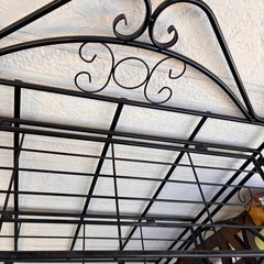 折りたたみ式3段ガーデンラックの画像