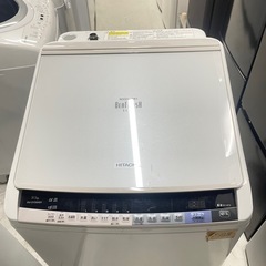 北九州市内配送無料　保証付き 日立 9．0kg洗濯乾燥機 オリジナル ビートウォッシュ ホワイト BW-DV90AE4の画像