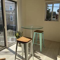 Lewis カウンターチェア バーチェア2脚セットの画像