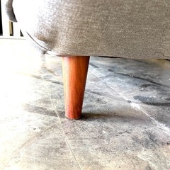 伊勢崎店【現状品】ji12-21 ソファ グレー 2人掛け用の画像