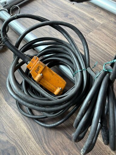 【中古】キトー KITO ED48ST 電動チェーンブロック 10m【ハンズクラフト佐賀】