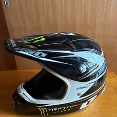 ONE KOMBAT オフロードヘルメット S 55-56cm Monster Energy モトクロスの画像