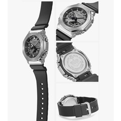 G-SHOCK GA-2100 ブラック/シルバーの画像