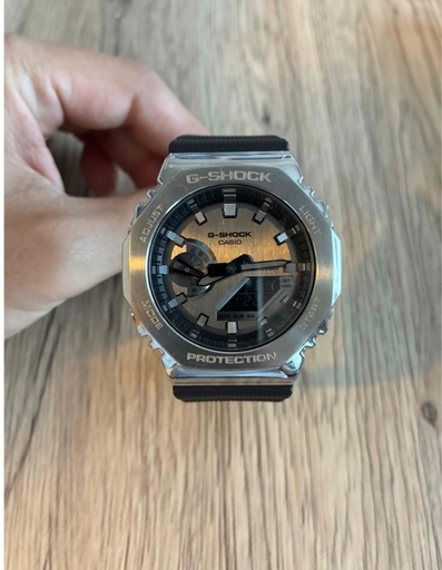 G-SHOCK GA-2100 ブラック/シルバー