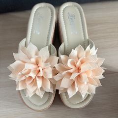 フラワーサンダルの画像