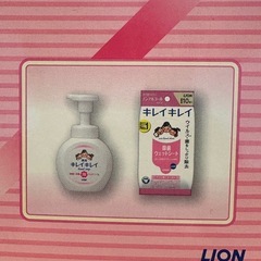 【新品未使用】泡ハンドソープ 除菌ウェットシート ¥200／1箱　ギフトセット キレイキレイの画像