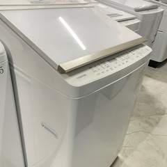 北九州市内配送無料　保証付き 東芝AW-10SV5 縦型洗濯乾燥機 グランホワイト [洗濯10.0kg /乾燥5.0kg /ヒーター乾燥(排気タイプ) /上開き]の画像