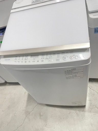 北九州市内配送無料　保証付き 東芝AW-10SV5 縦型洗濯乾燥機 グランホワイト [洗濯10.0kg /乾燥5.0kg /ヒーター乾燥(排気タイプ) /上開き]