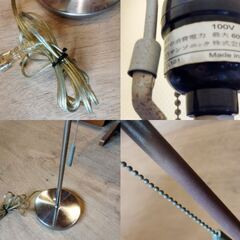 ヴィンテージ スタンドライト シェードランプ 照明 レトロ　/TJ-2699 2Fの画像