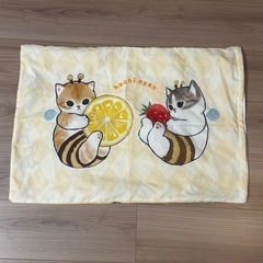 【mofusand】えびフライにゃん　枕カバー　敷きパッド【しまむら】の画像