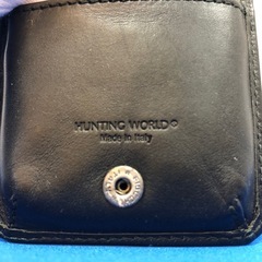 ジモティ割引有★【ジャングルジャングル岸和田店】HUNTING WORLD コインケース ブラック メンズ　南大阪 岸和田市 貝塚市 泉佐野市 和泉市 忠岡町 熊取町の画像