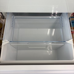 【未使用級・動作確認済・2024年製】Hisense ハイセンス ノンフロン 冷凍冷蔵庫 HR-G3601W 358L 3ドア 右開き ガラスホワイト 自動製氷 セレクトチルド 真ん中野菜室 HI-NANO 除菌脱臭 静音 約20dBの画像