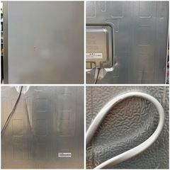 【未使用級・動作確認済・2024年製】Hisense ハイセンス ノンフロン 冷凍冷蔵庫 HR-G3601W 358L 3ドア 右開き ガラスホワイト 自動製氷 セレクトチルド 真ん中野菜室 HI-NANO 除菌脱臭 静音 約20dBの画像